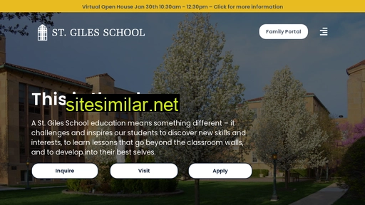 Stgilesschool similar sites