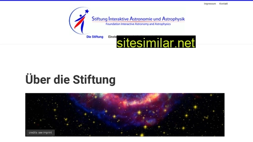 stiftung-astronomie.org alternative sites