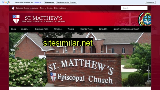 stmatthewsmadison.org alternative sites