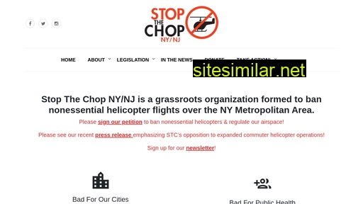 stopthechopnynj.org alternative sites