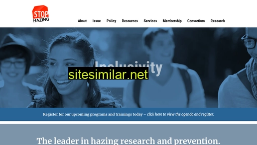 stophazing.org alternative sites
