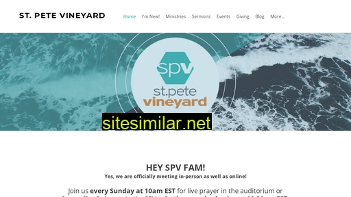 stpetevineyard.org alternative sites