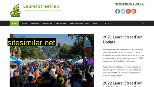 streetfair.laureldistrictassociation.org alternative sites