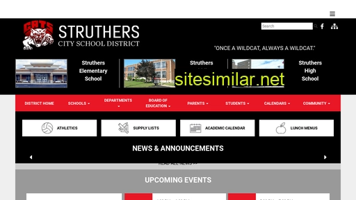 strutherscityschools.org alternative sites