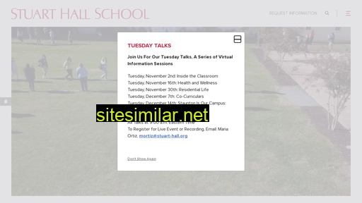 stuarthallschool.org alternative sites