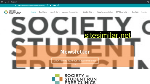 Studentrunfreeclinics similar sites
