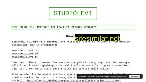 studiolevi.org alternative sites