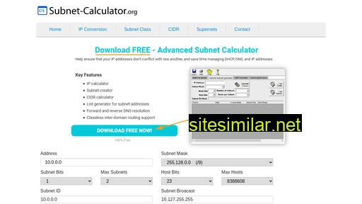 subnet-calculator.org alternative sites