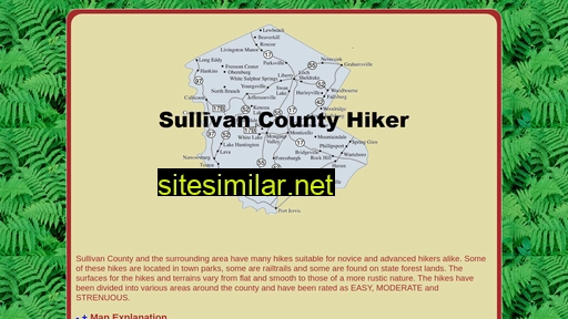 Sullivancountyhiker similar sites