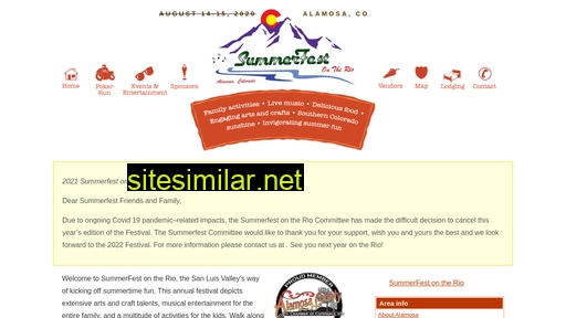 summerfestontherio.org alternative sites