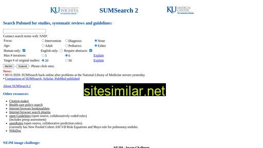 sumsearch.org alternative sites