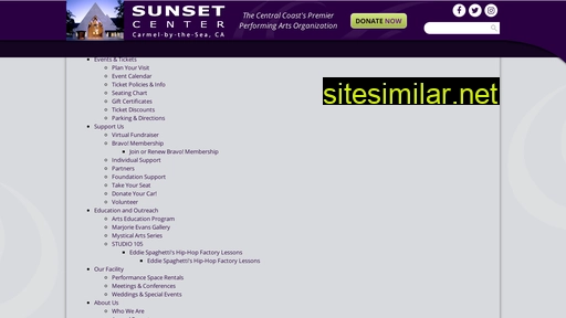 sunsetcenter.org alternative sites