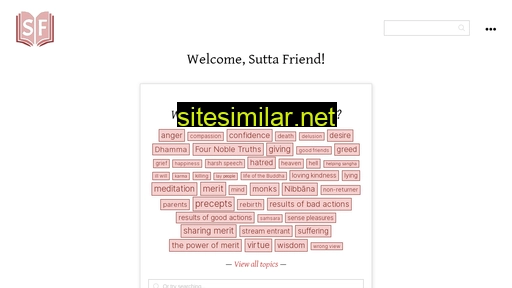 Suttafriends similar sites