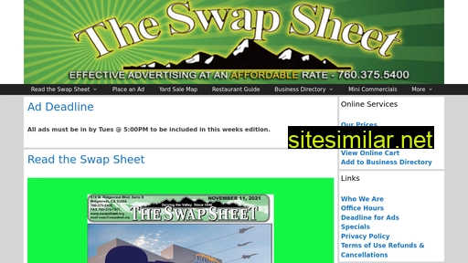 swapsheet.org alternative sites