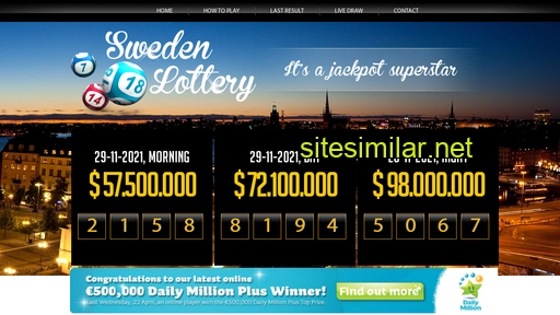 swedish-lottery.org alternative sites