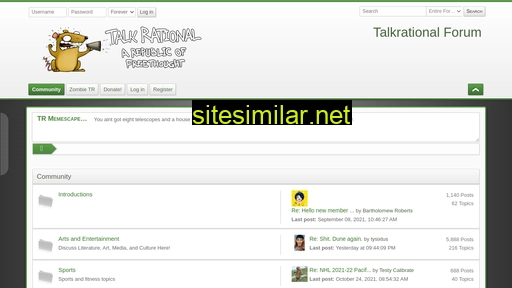 talkrational.org alternative sites