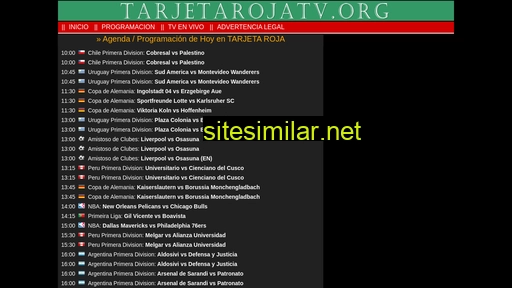 tarjetarojatv.org alternative sites