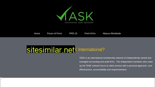 taskinternational.org alternative sites