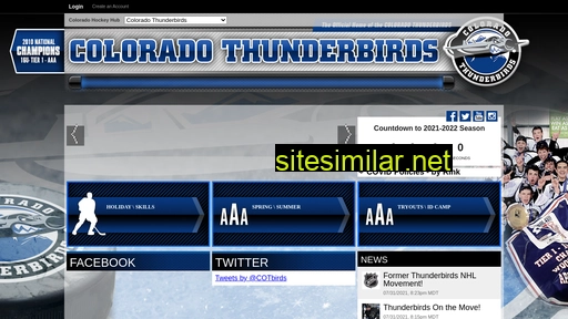 tbirdhockey.org alternative sites