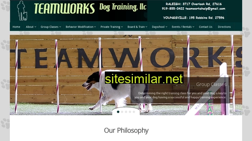 teamworksdogtraining.org alternative sites