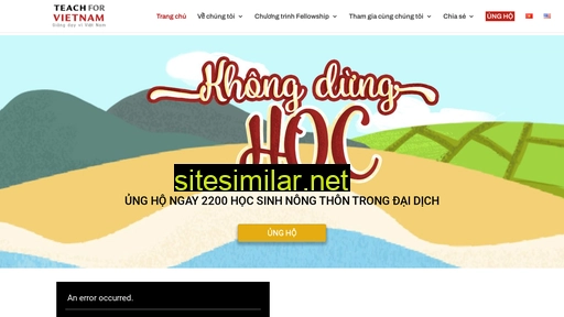 teachforvietnam.org alternative sites