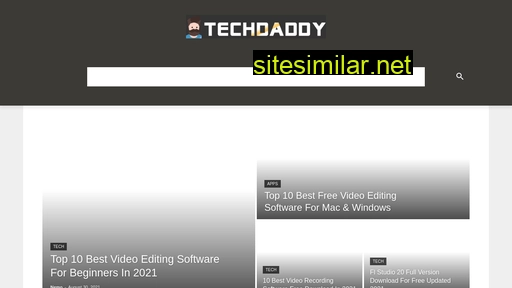 Techdaddy similar sites