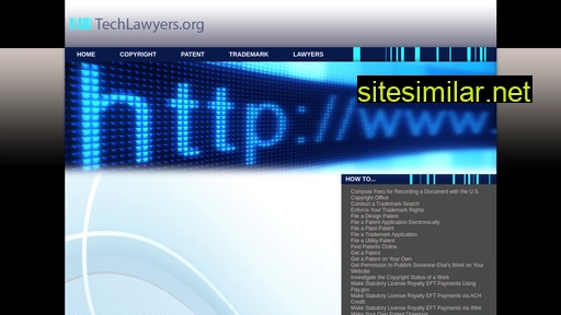 Techlawyers similar sites