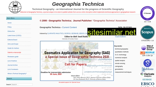 Technicalgeography similar sites