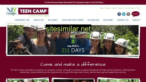 teencamp.org alternative sites