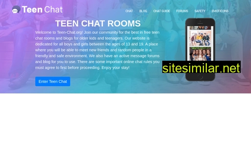 teen-chat.org alternative sites