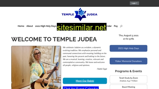 templejudea.org alternative sites