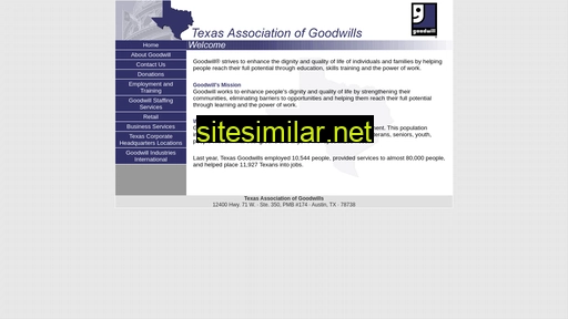 texasgoodwills.org alternative sites