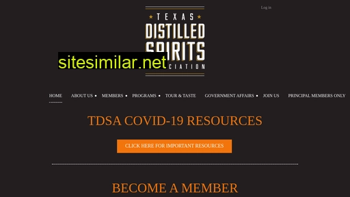 texasdistilledspirits.org alternative sites