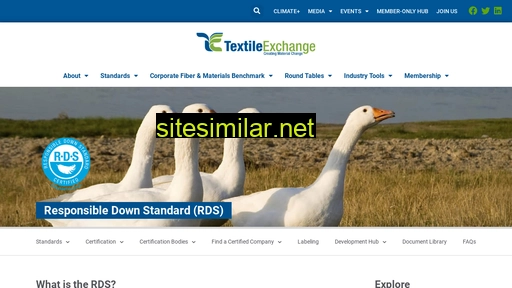 textileexchange.org alternative sites