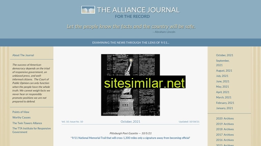 thealliancejournal.org alternative sites
