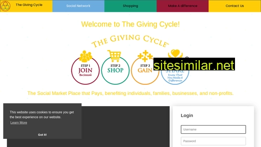 thegivingcycle.org alternative sites