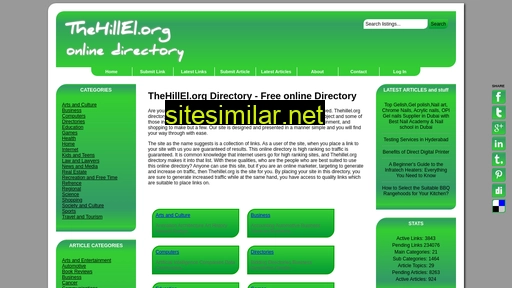 thehillel.org alternative sites