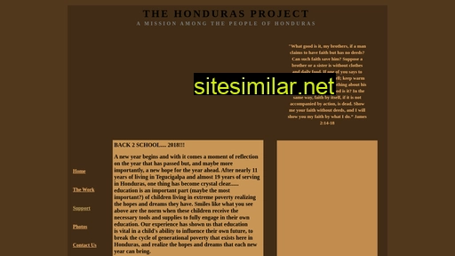 Thehondurasproject similar sites