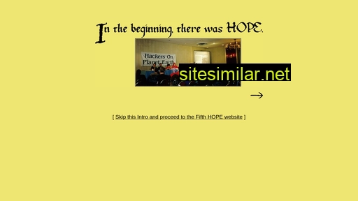 the-fifth-hope.org alternative sites