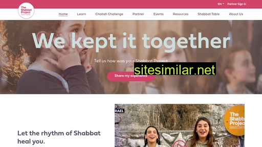 theshabbosproject.org alternative sites