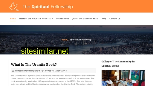 thespiritualfellowship.org alternative sites