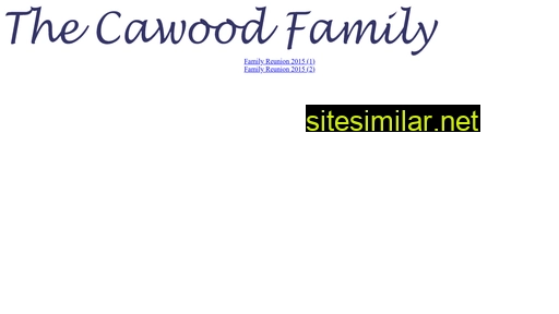 thecawoodfamily.ksiu.org alternative sites