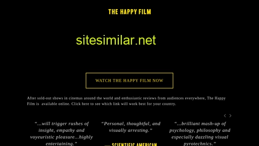 thehappyfilm.org alternative sites
