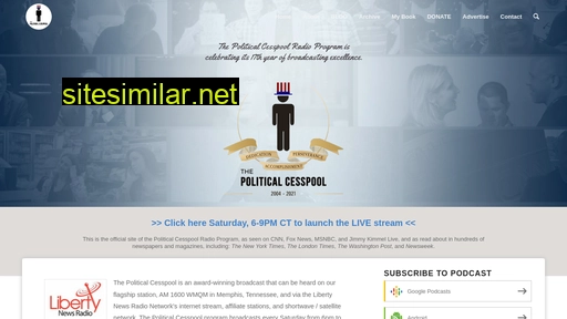 thepoliticalcesspool.org alternative sites