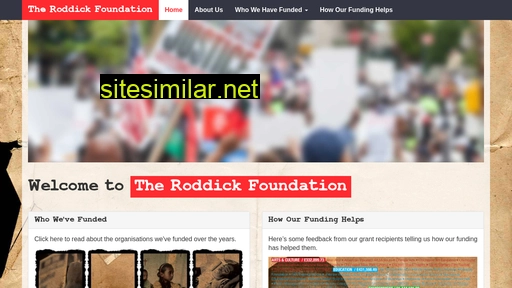 theroddickfoundation.org alternative sites