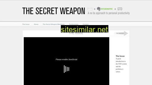 thesecretweapon.org alternative sites