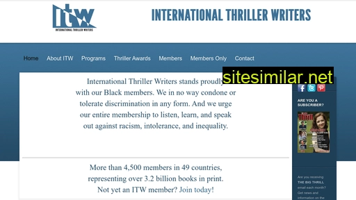 thrillerwriters.org alternative sites