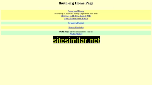 thuto.org alternative sites