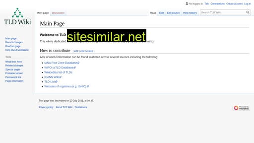 Tldwiki similar sites