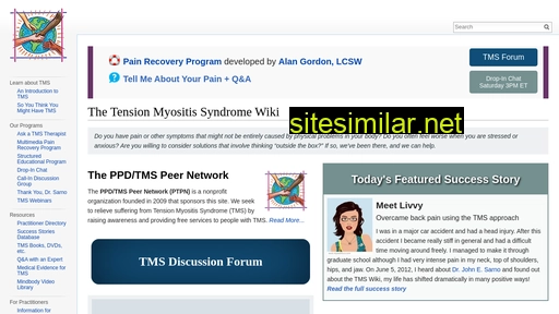 Tmswiki similar sites